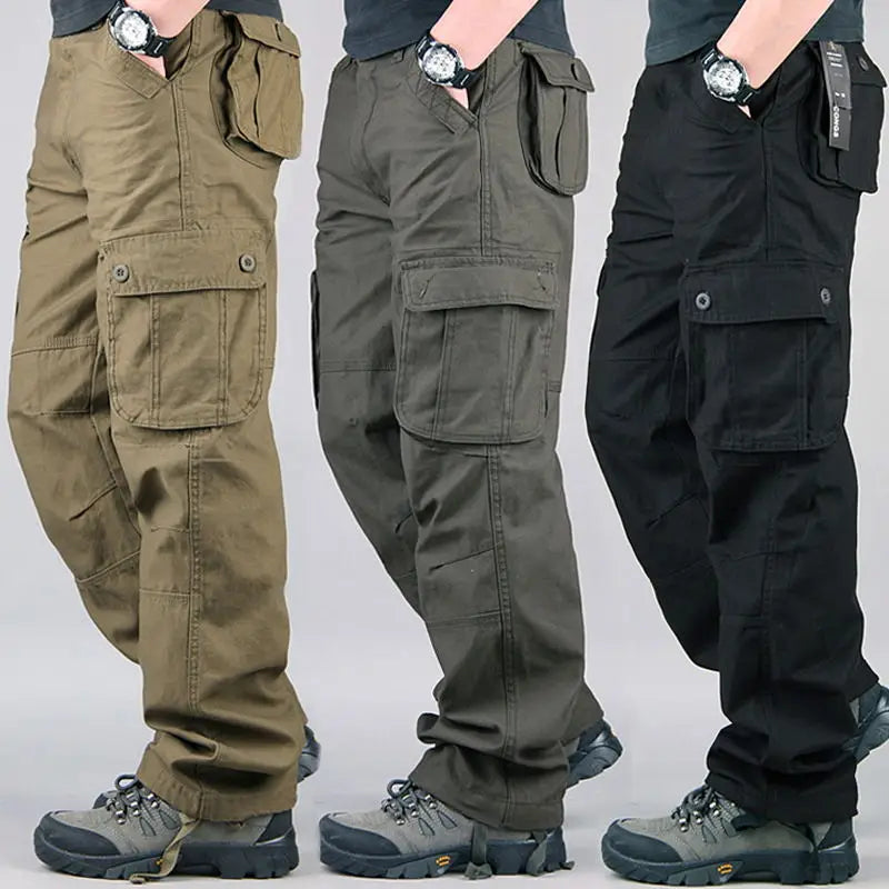 Pantalon Cargo Tactique Homme – Robuste et Fonctionnel pour le Travail Extérieur