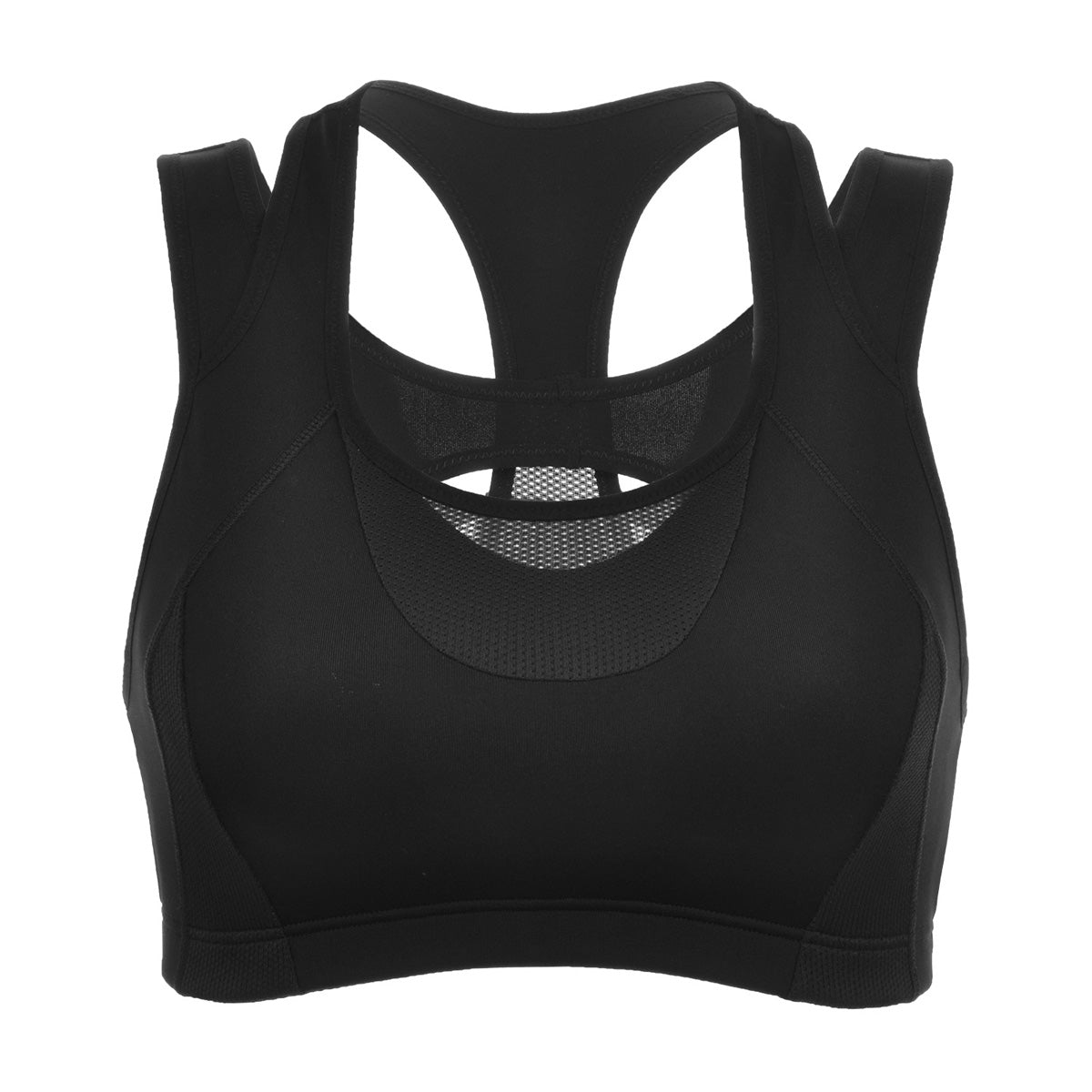 High Impact Full Support Wireless Running Bra-3