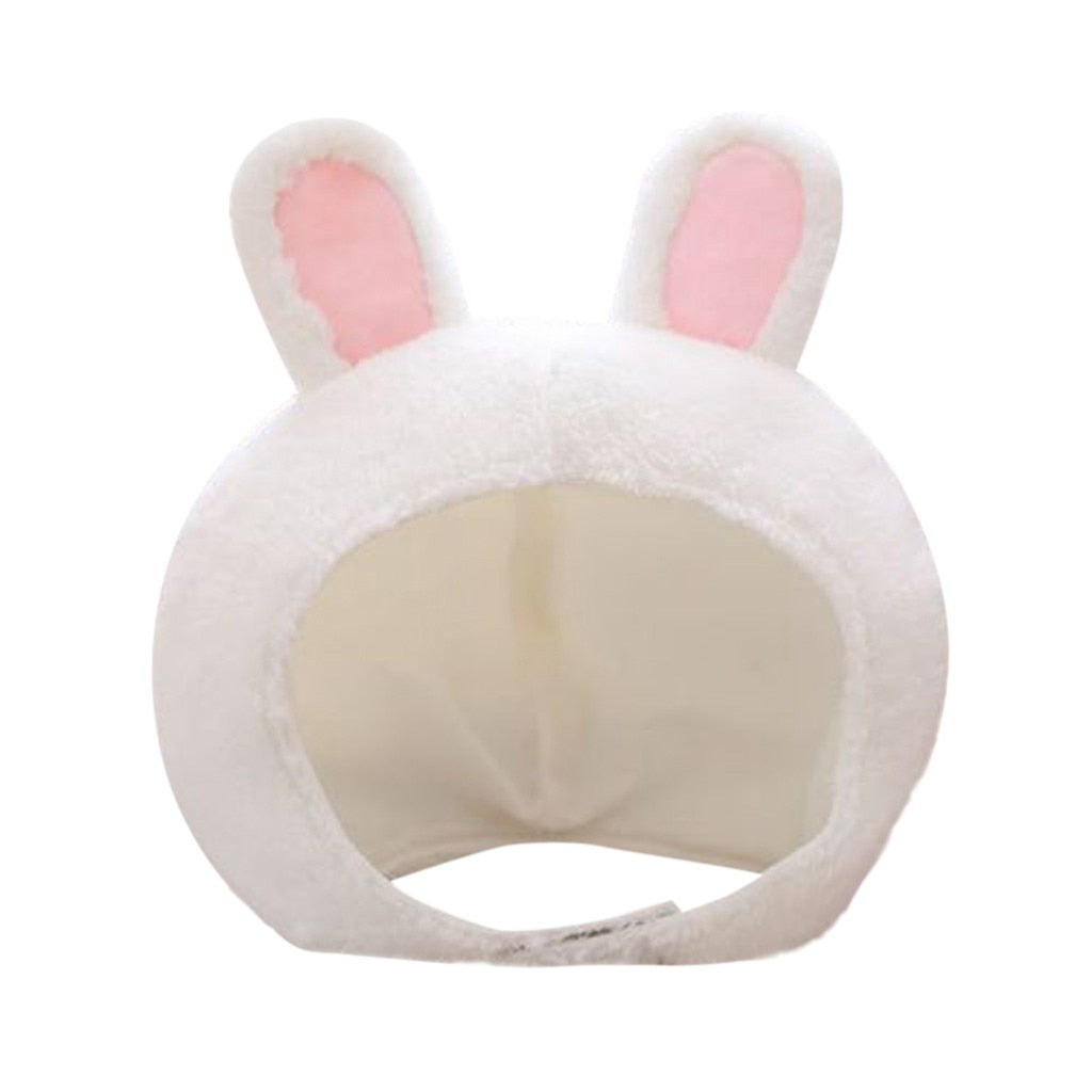 Funny Animal Cute Rabbit Ear Hat Cap Head Cover Plush Ear Hat Girl Dress Party women's hats bonnet femme Headwear caps 7.6-3